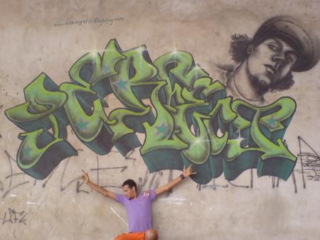 moi  et mon graff